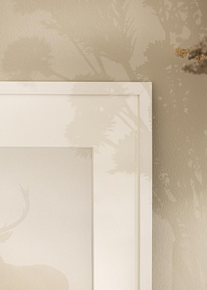 Cadre Edsbyn Verre Acrylique Blanc 9x11 cm