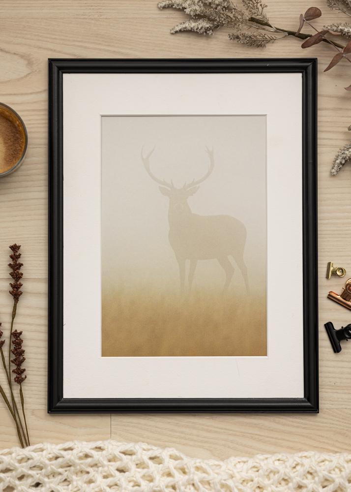 Cadre Line Noir 30x30 cm