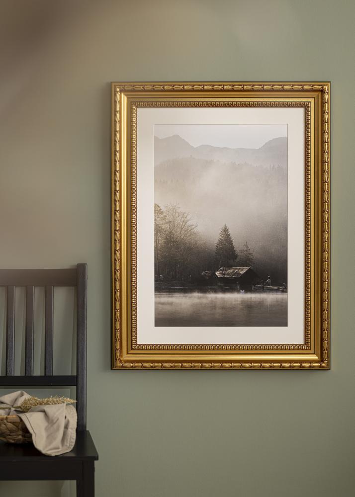 Cadre Birka Premium Or 70x70 cm