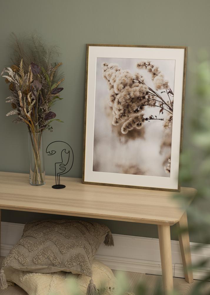 Cadre Galant Verre Acrylique Or 50x70 cm