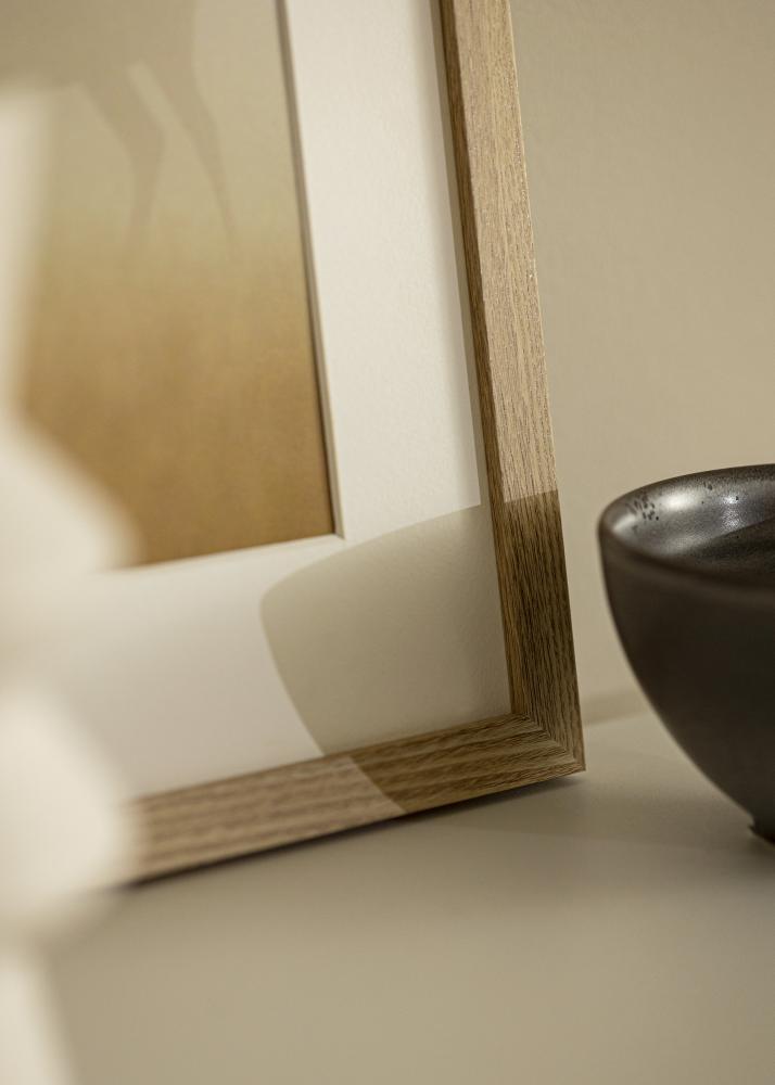 Cadre Selection Verre acrylique Chêne massif 35x45 cm