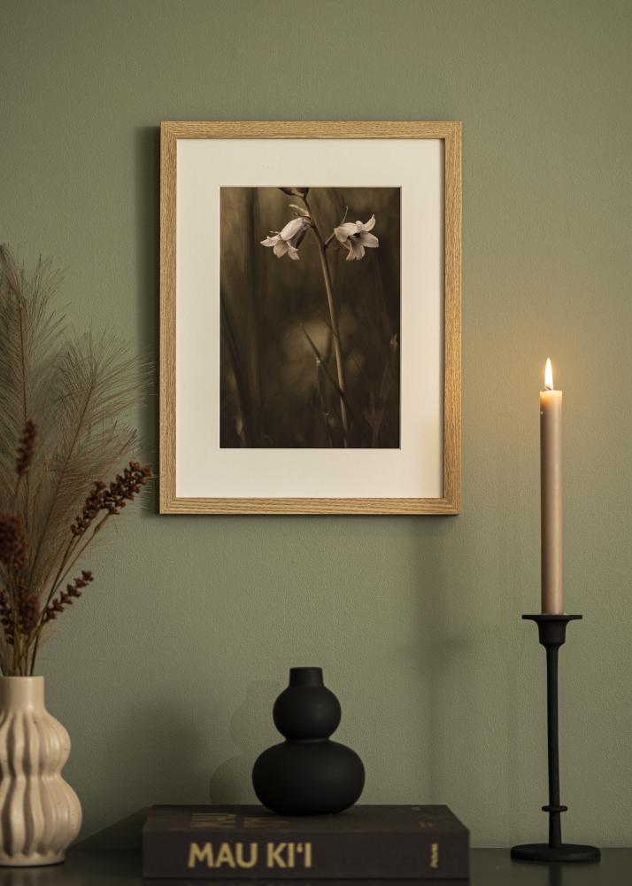 Cadre Selection Verre acrylique Chêne massif 35x45 cm