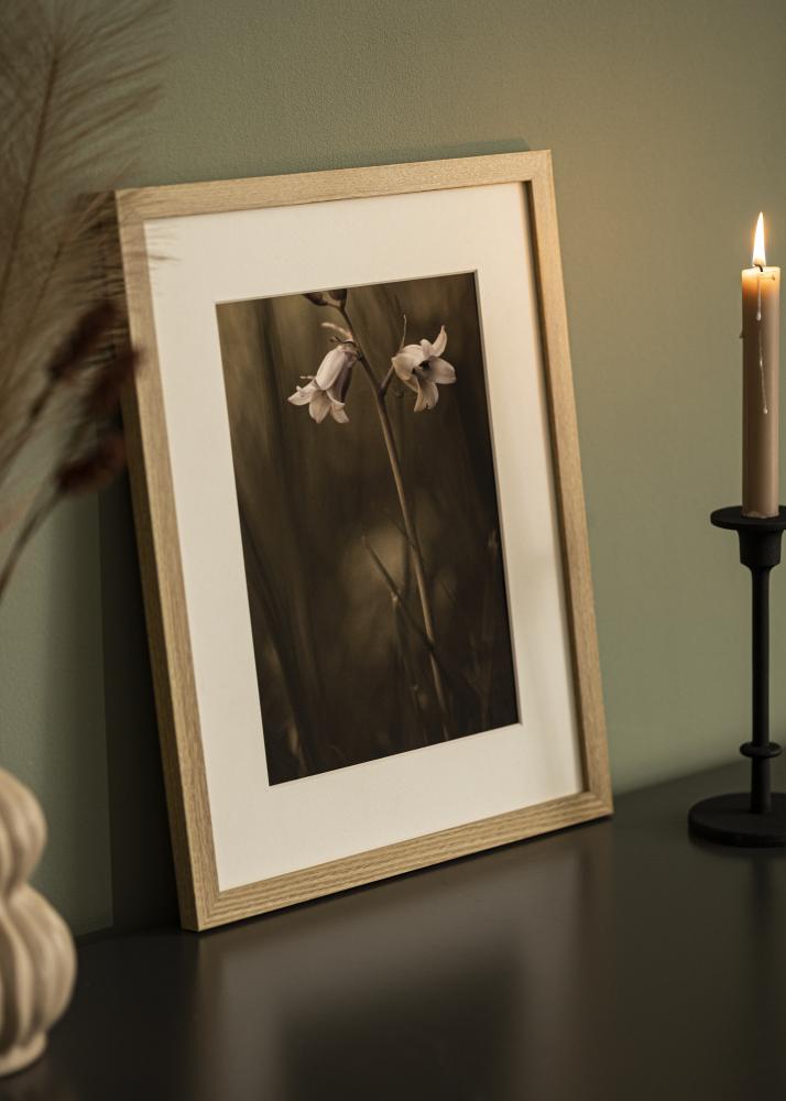 Cadre Selection Verre acrylique Chêne massif 35x45 cm