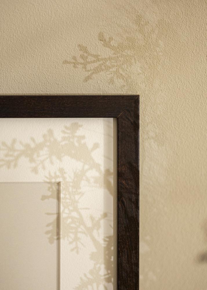 Cadre Selection Verre Acrylique Noyer 15x20 cm