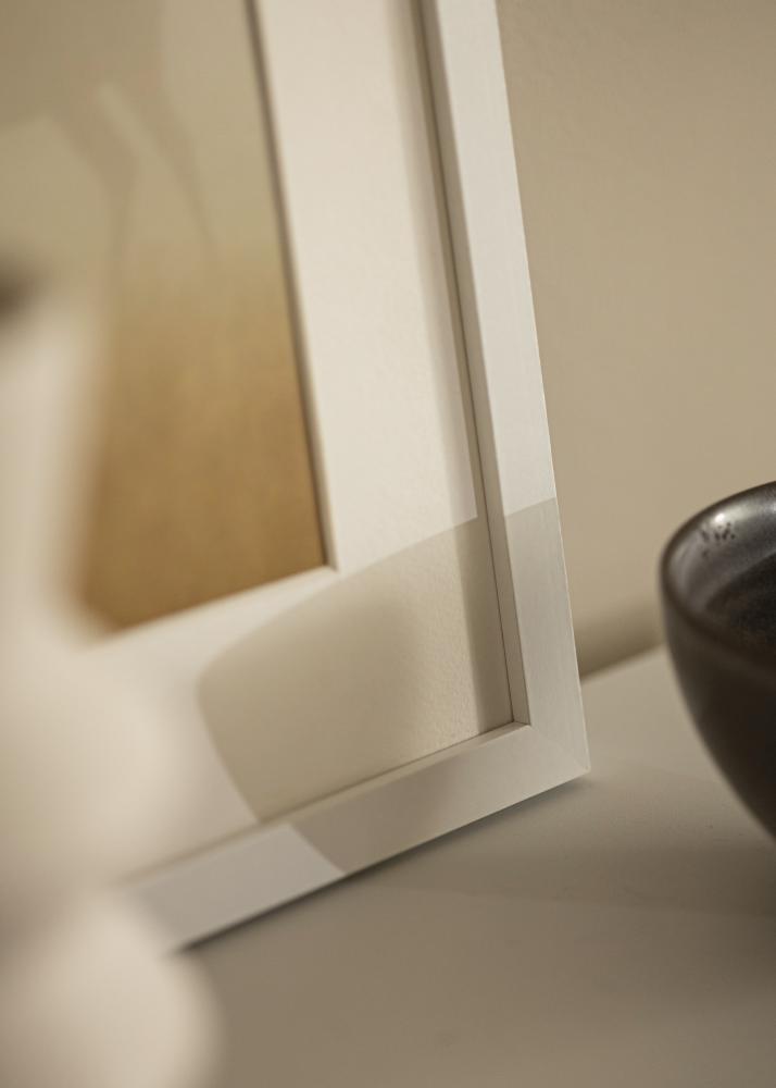 Cadre Sélection Verre Acrylique Blanc 35x45 cm