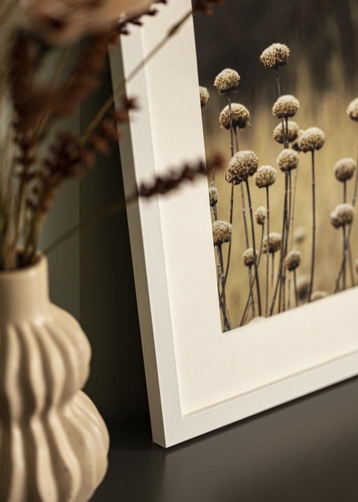 Cadre Sélection Verre Acrylique Blanc 35x45 cm