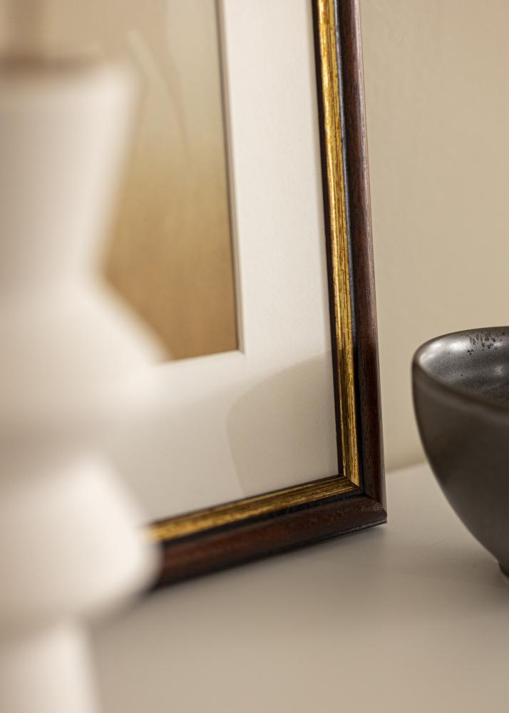 Kader Siljan Brong 45x45 cm - Passe-partout wäiss 14x14 inches