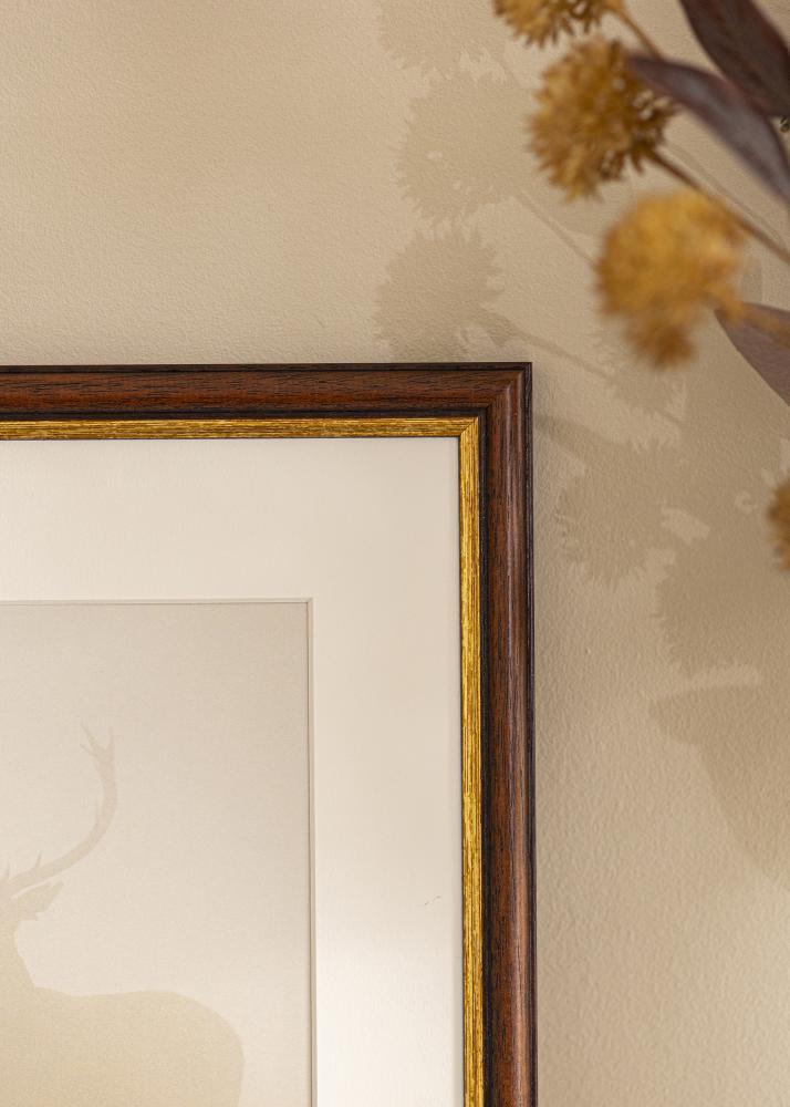 Kader Siljan Brong 45x45 cm - Passe-partout wäiss 14x14 inches