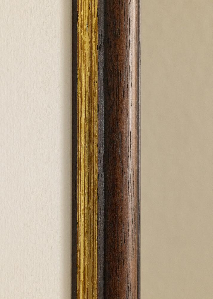 Kader Siljan Brong 45x45 cm - Passe-partout wäiss 14x14 inches