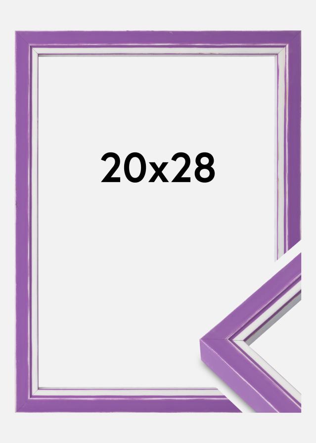 Cadre Diana Verre acrylique Violet 20x28 cm