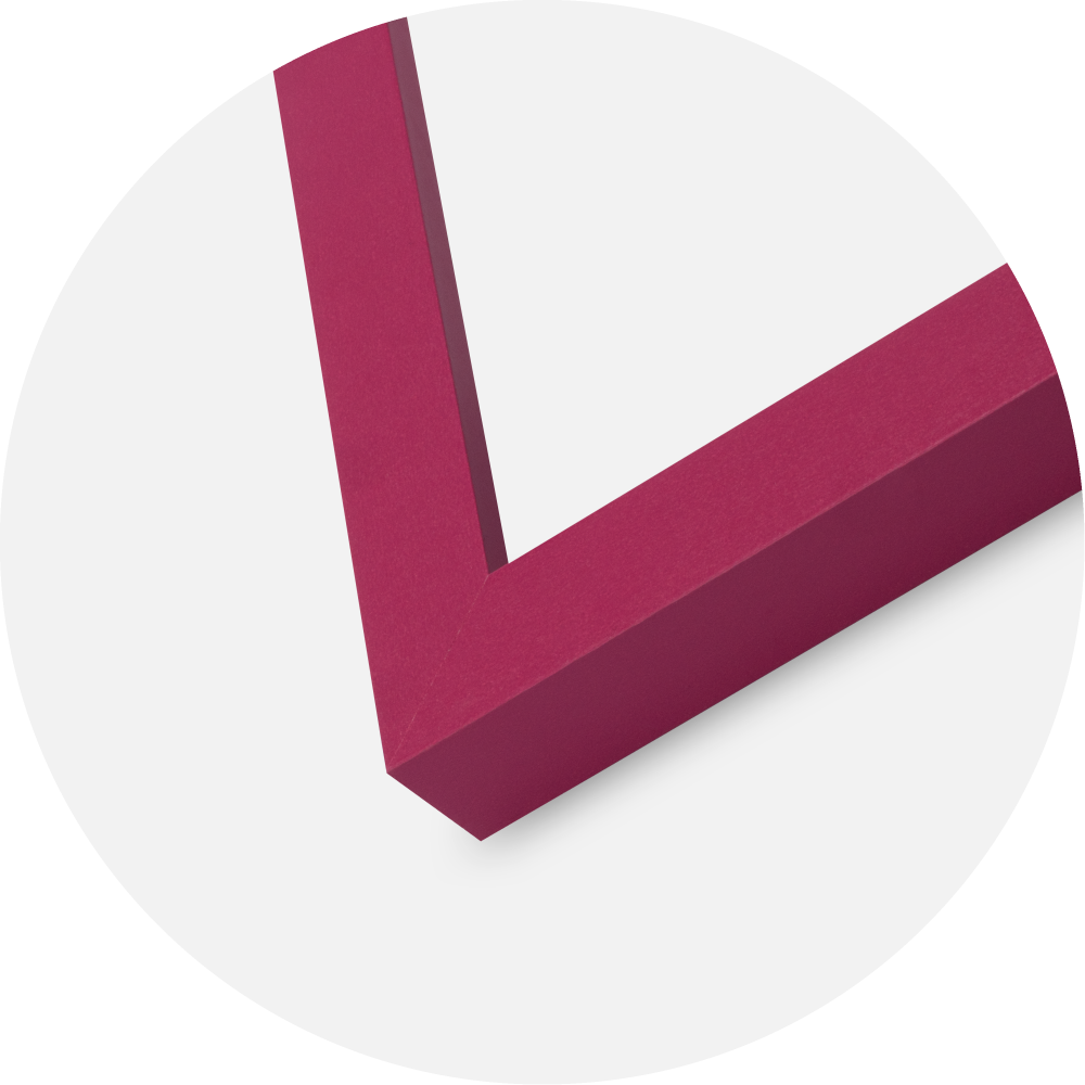 Cadre Selection Verre Acrylique Hot Pink 30x45 cm