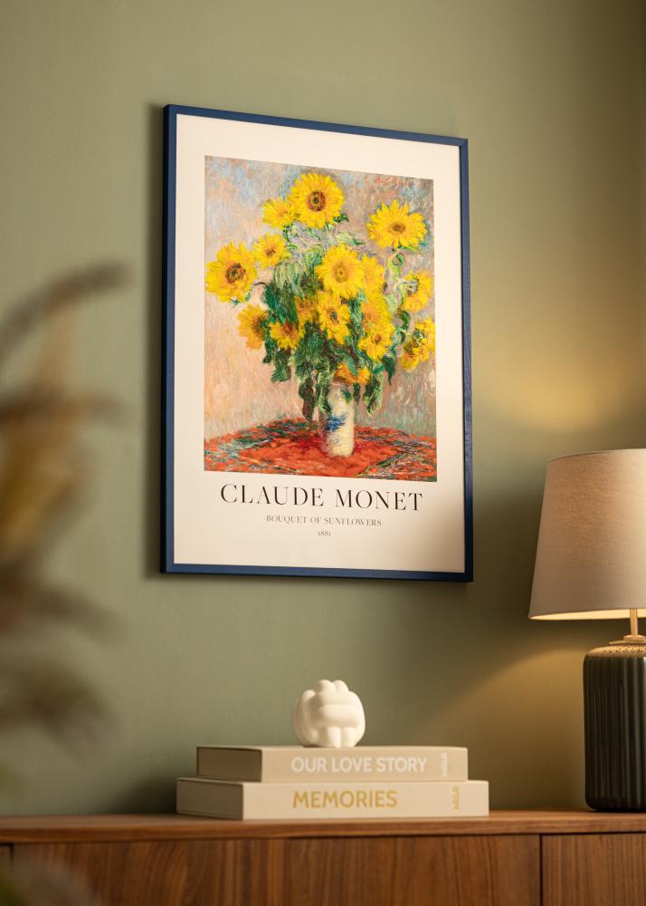 Colorful Verre acrylique Bleu 50x70 cm