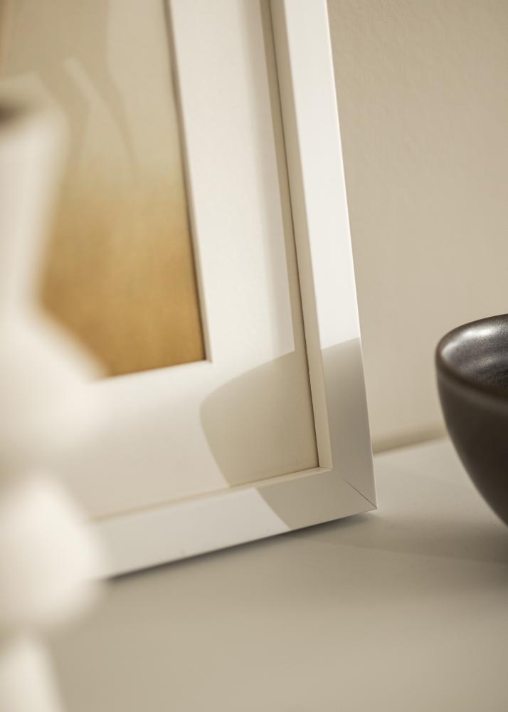 Cadre Blocky Blanc - Taille au choix