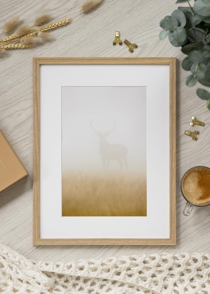 Cadre Vemdalen Verre Acrylique Chêne 59x97 cm