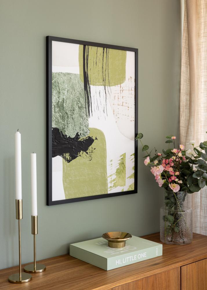 Cadre Selection Verre Acrylique Noir 30x40 cm