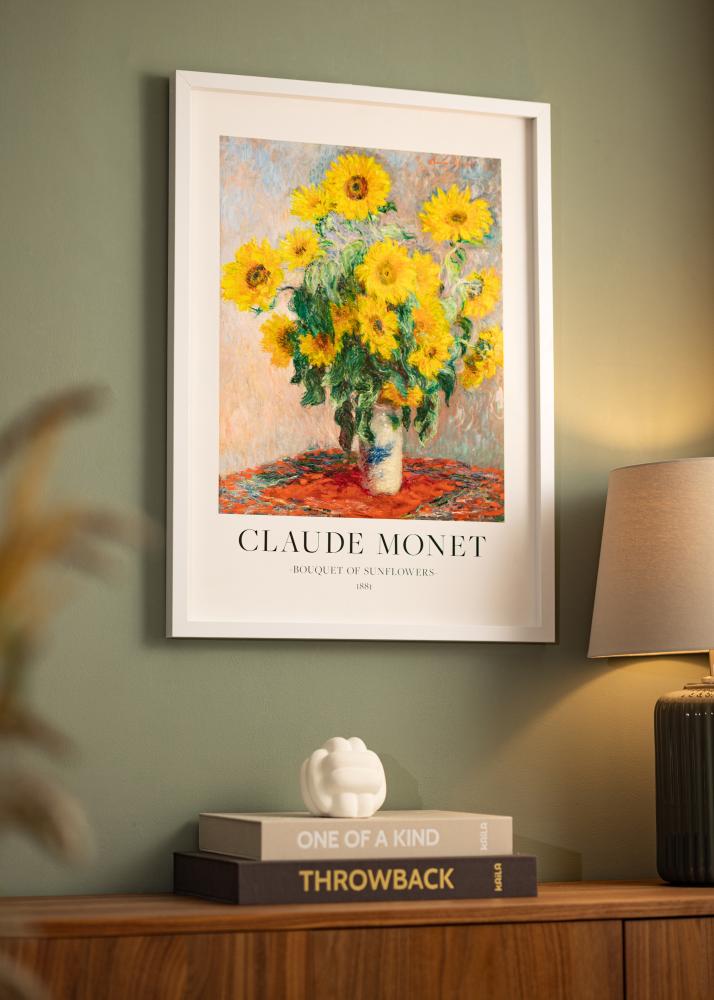 BGA Cadre boîte Verre Acrylique Blanc 29,7x42 cm (A3)