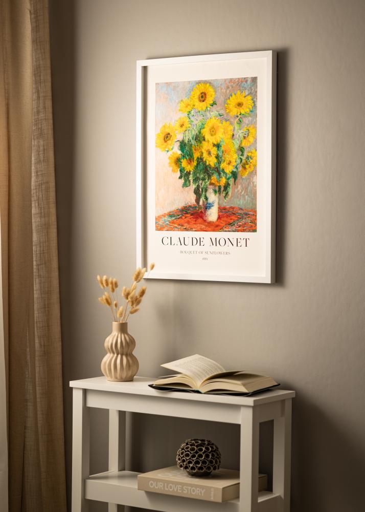 BGA Cadre boîte Verre Acrylique Blanc 29,7x42 cm (A3)