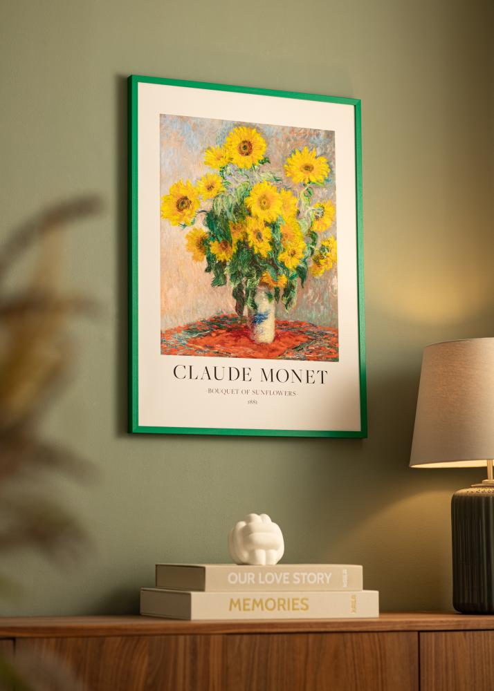 Colorful Verre acrylique Vert 40x60 cm