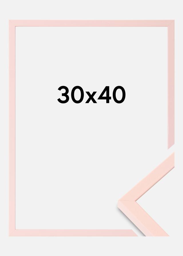 Colorful Verre acrylique Rose 30x40 cm