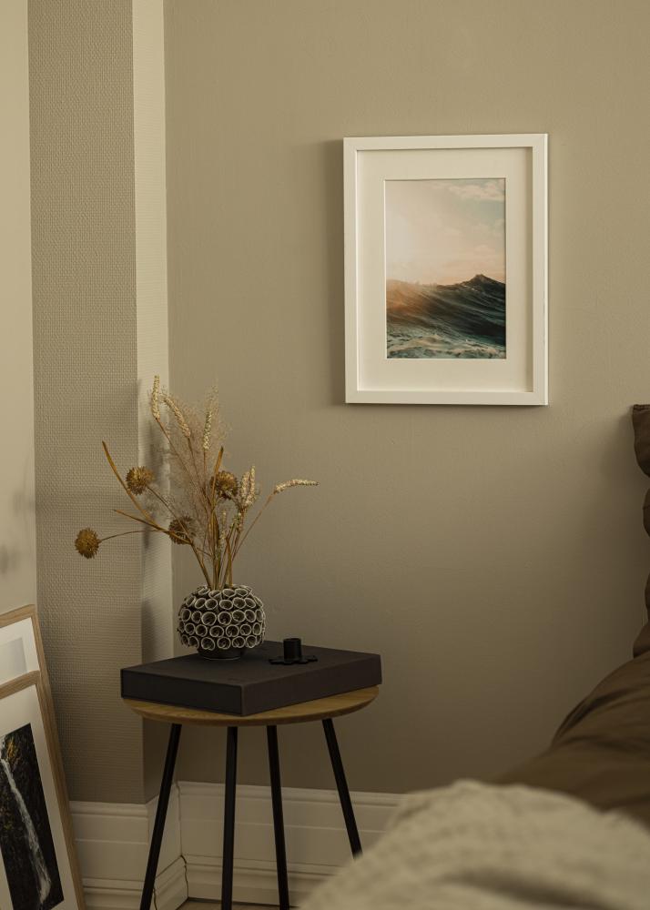 Cadre Blocky Blanc - Taille au choix