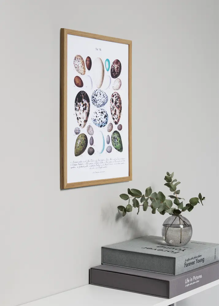 Miroir Edsbyn Teck - Sur mesure