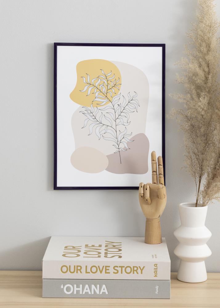 Cadre New Lifestyle Verre Acrylique Violet sombre 50x70 cm