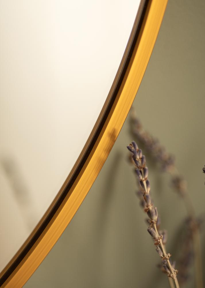 Miroir Madrid Laiton diamètre 60 cm