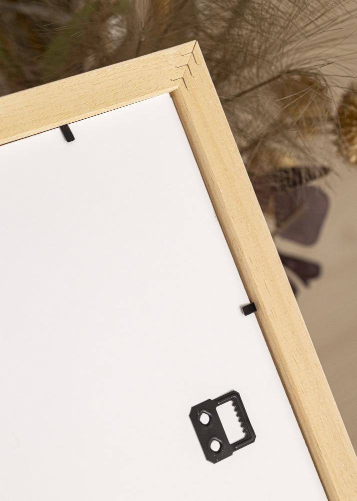 Cadre Shabby Chic Verre Acrylique Blanc 35x50 cm