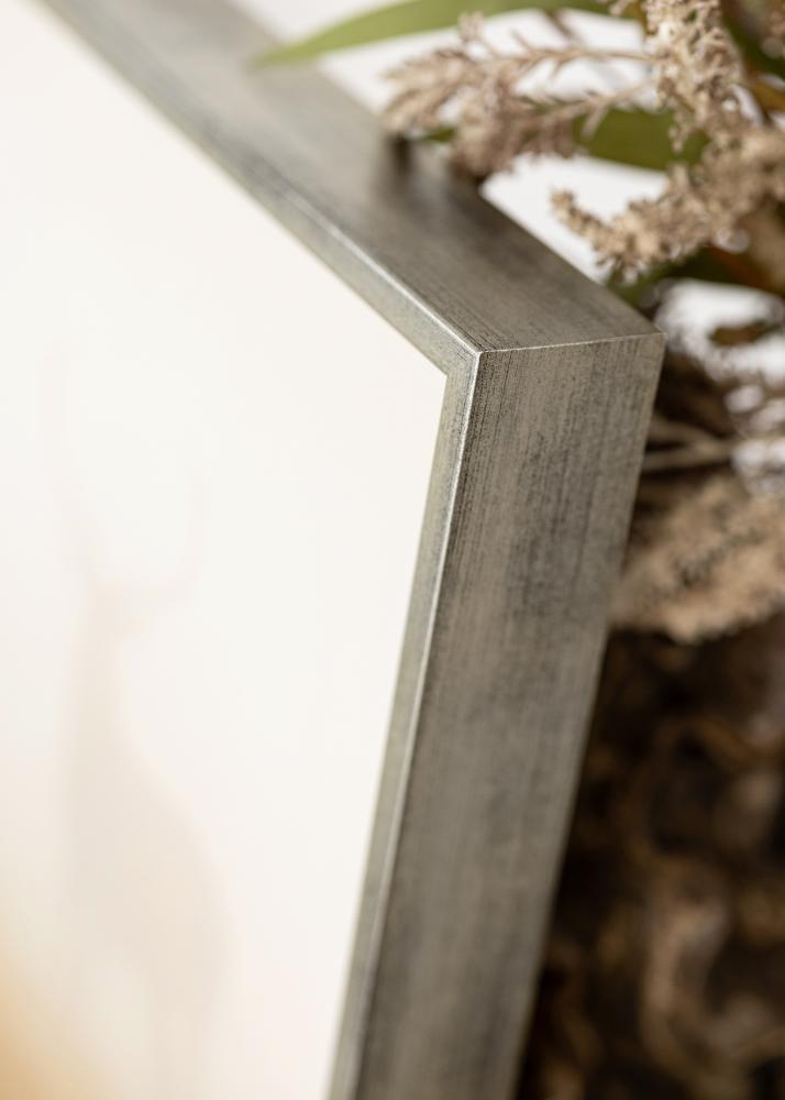 Cadre Geb Caisse américaine Argent/Blanc - Taille au choix