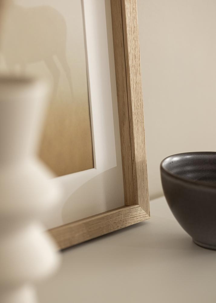 Cadre Amanda Box Acrylique Chêne 80x120 cm