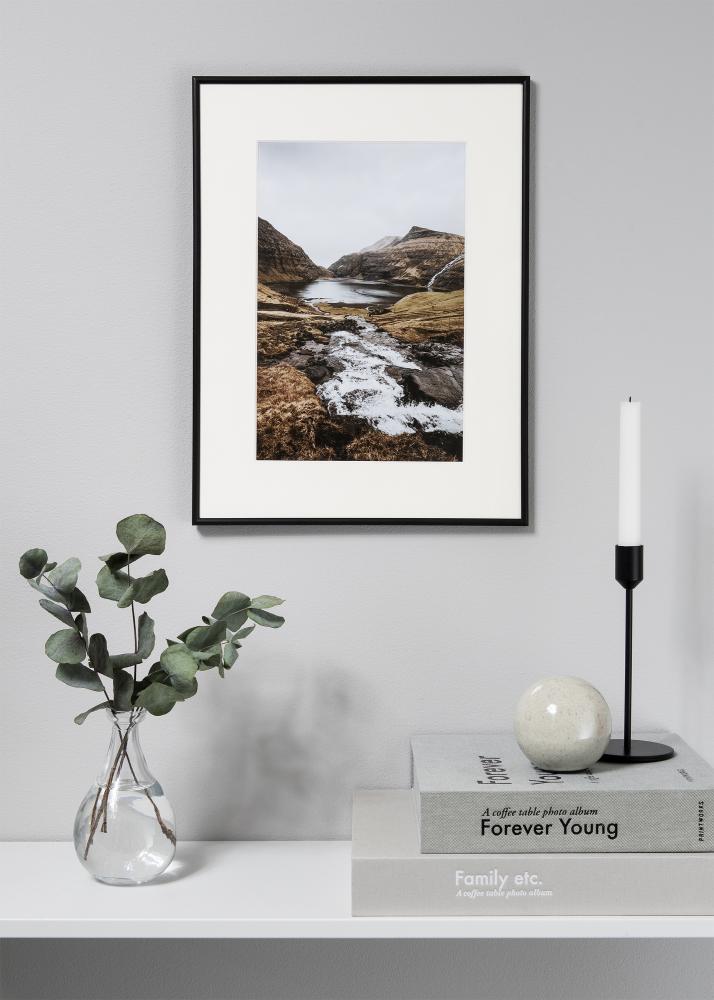 Passe-partout XL Standard Blanc (noyau blanc) 60x80 cm (41x58,4 - A2)