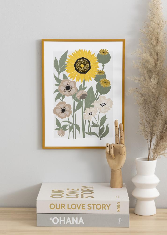 Cadre New Lifestyle Verre Acrylique Coffee Brown 30x40 cm