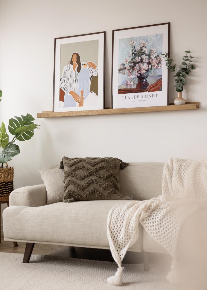 KAILA Étagère Tableau Chêne 150 cm