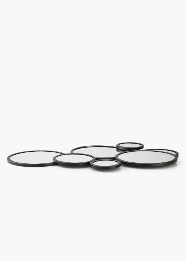 KAILA Miroir Bubbles - Noir 72x43 cm