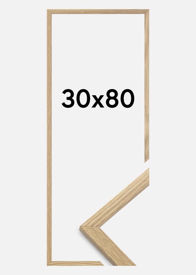 Cadre Trendy Verre Acrylique Chêne 30x80 cm