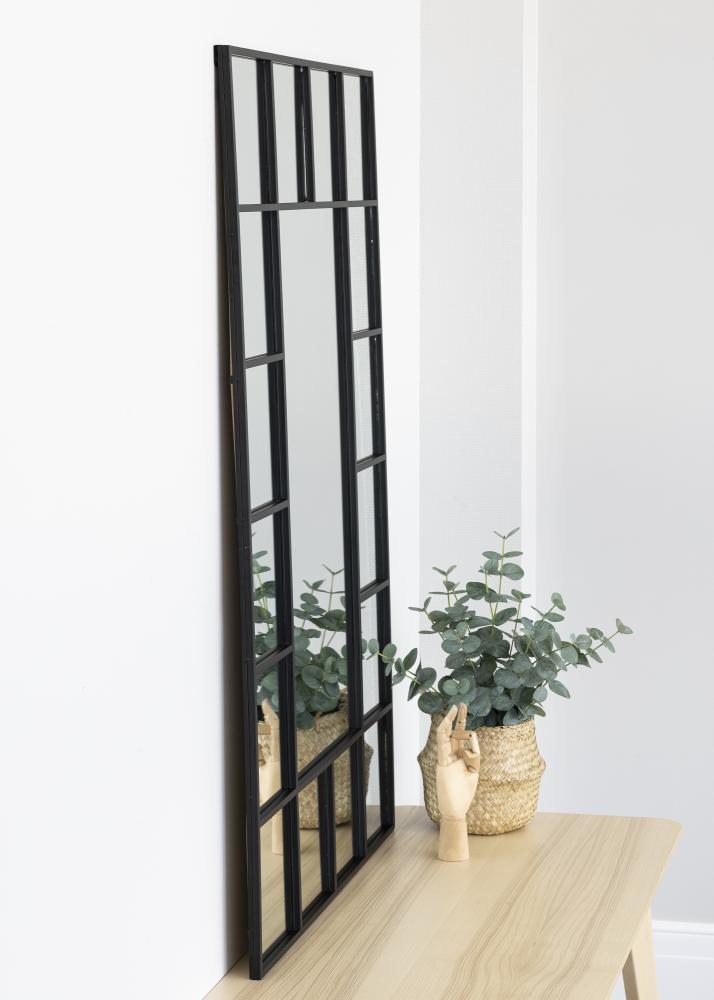 KAILA Miroir Window II - Noir 80x120 cm