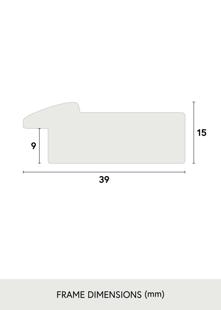 Miroir Färila Orange - Propres mesures