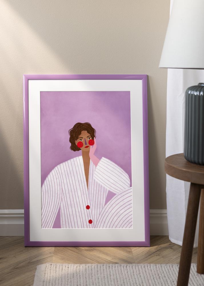 Cadre Dorset Verre Acrylique Rose 21x29,7 cm (A4)