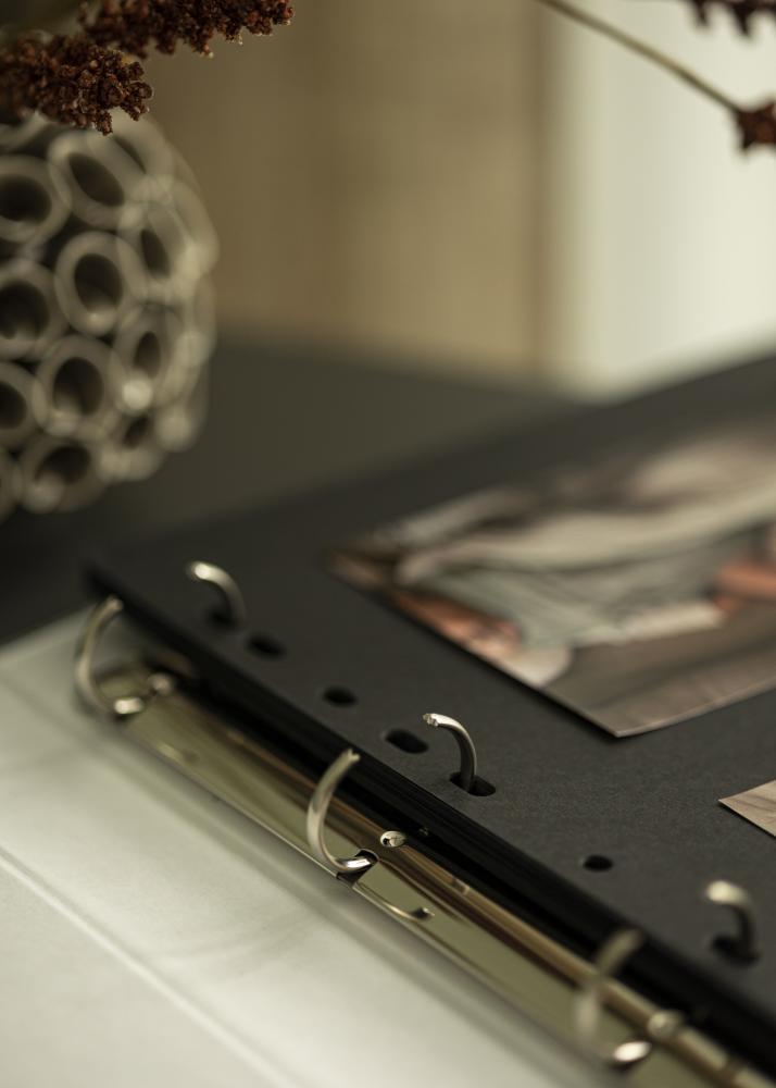 Feuilles d'album - 25 feuilles noires