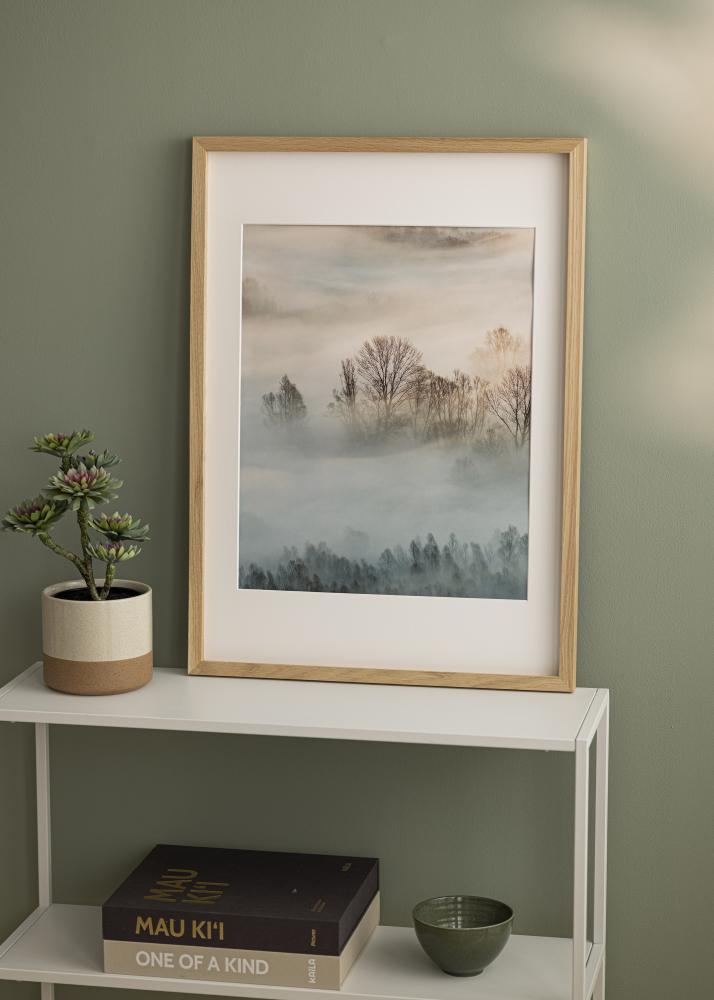 Cadre Amanda Box Acrylique Chêne 80x120 cm