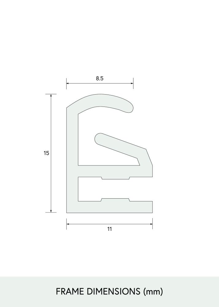 Cadre de puzzle Noir 70x100 cm