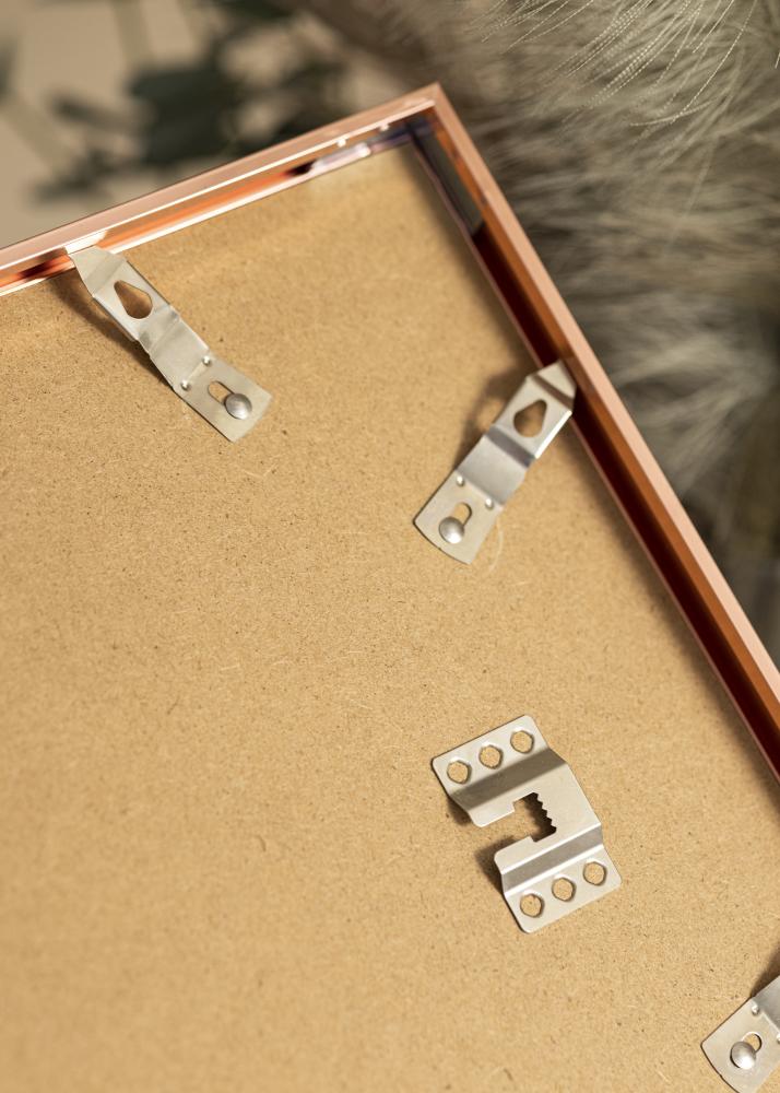 Cadre Poster Aluminum Or rosé 40x50 cm