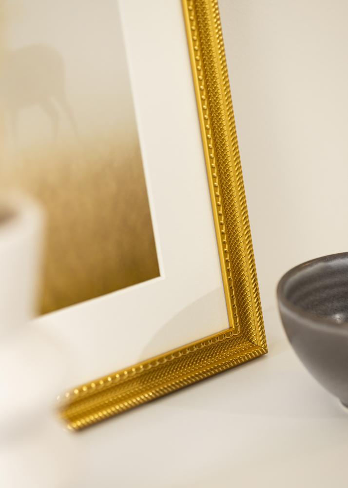 Cadre Lattice Verre acrylique Or 42x59,4 cm (A2)