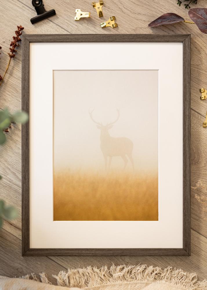 Cadre Ares Verre acrylique Grey Oak 20x25 cm