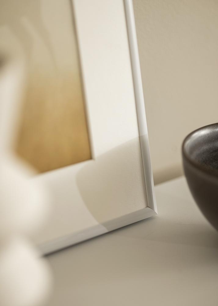 Cadre Victoria Verre Acrylique Blanc 70x100 cm