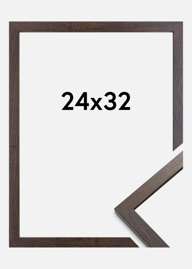 Cadre Trendy Verre Acrylique Noyer 24x32 cm