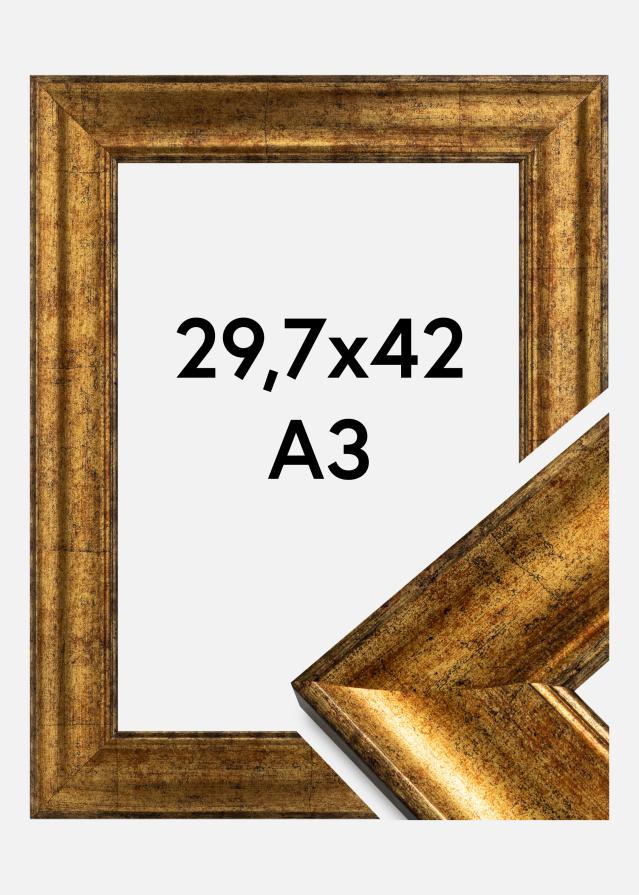 Cadre Saltsjöbaden Verre Acrylique Or 29,7x42 cm (A3)