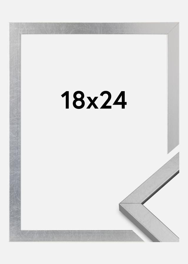 Cadre Minerva Verre acrylique Argent 18x24 cm
