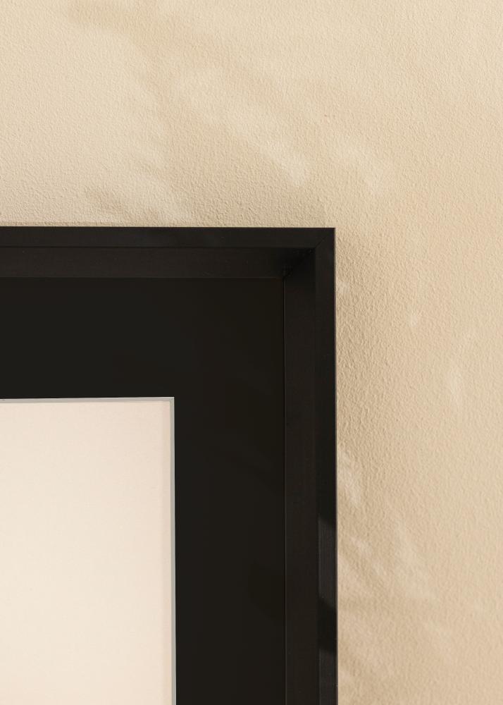 Cadre Globe Noir 40x100 cm - Passe-partout Noir 30x91 cm