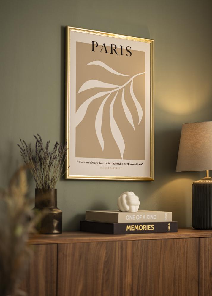 Cadre Gala Verre Acrylique Or 18x24 cm